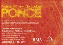 arquillano Cumbre Internacional EAPUCPR   Arquitectura: Política y Normativas para la Ciudad Contemporanea